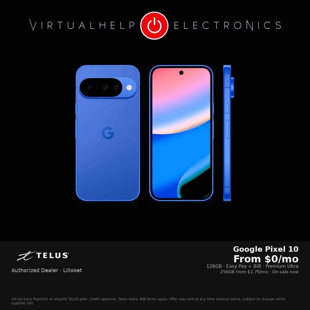 Google Pixel 10 at VirtualHelp Electronics